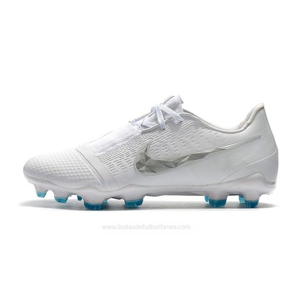 Nike Phantom Venom Elite FG Blanco Plata